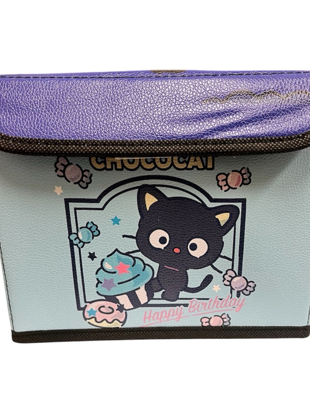 Sanrio ChocoCat foldable storage with lid